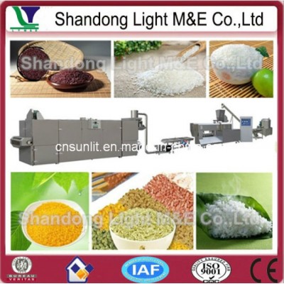 Extruded Reconstituted Artificial Rice Processing Line